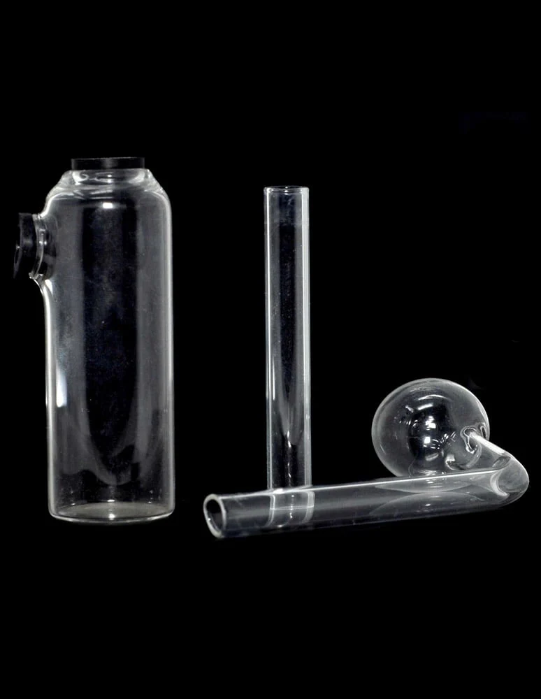 10 2cm ol brenner pfeife im flaschchen design glas bubbler wasserpfeife2
