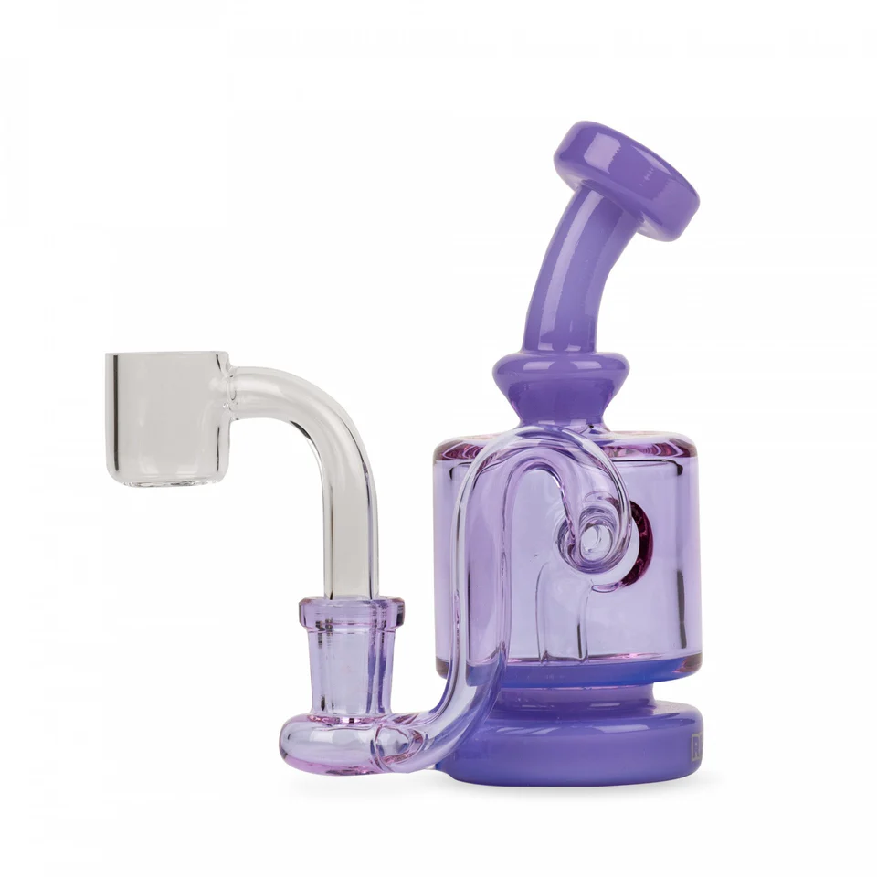 10.8 cm Hoch, Kompaktes Design mit Triple-Loop Perkolator – Mini Dab Rig