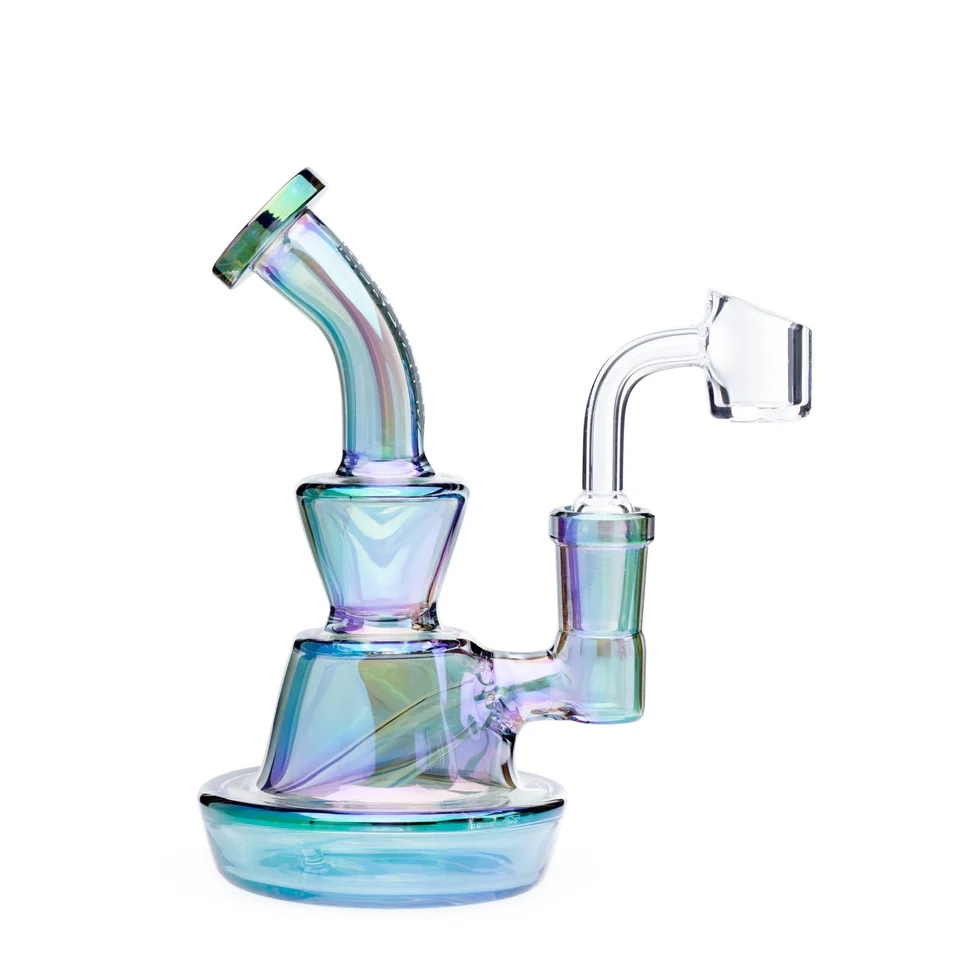 12.7 cm Hoch, Kompakte Bauweise mit Iridescent Finish – Mini Dab Rig