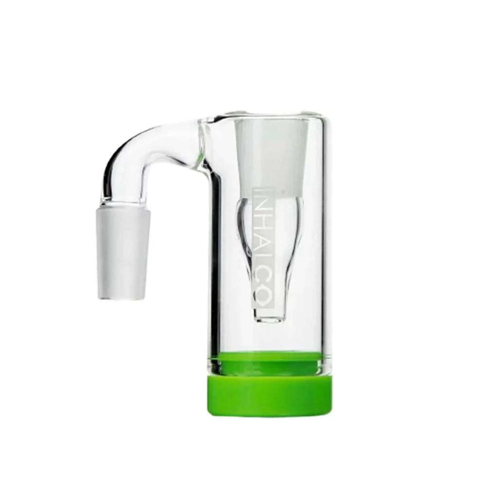 14mm Male Reclaim Catcher mit 90° Winkel und Silikonbehälter – Dein Must-Have Zubehör 14mm Male Reclaim Catcher mit 90° Winkel und Silikonbehälter – Dein Must-Have Zubehör