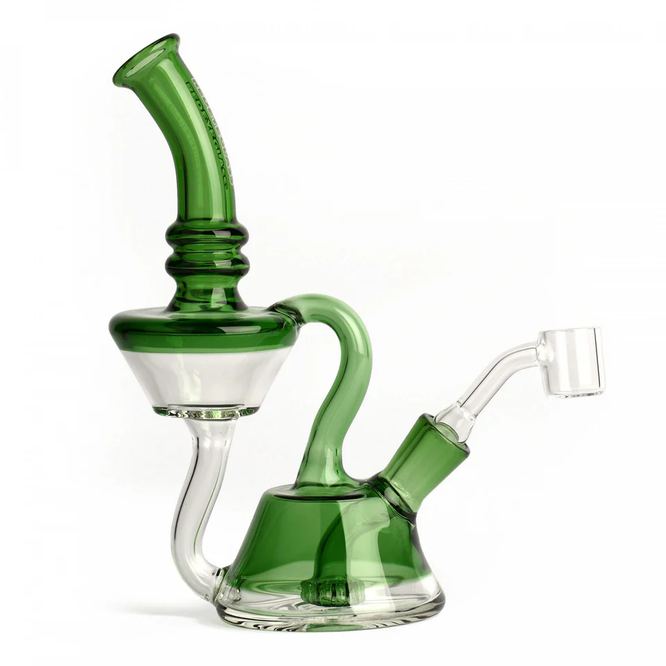 19 cm Höhe, Waterton Recycler Dab Rig mit Unendlicher Recyclingkammer 19 cm Höhe, Waterton Recycler Dab Rig mit Unendlicher Recyclingkammer