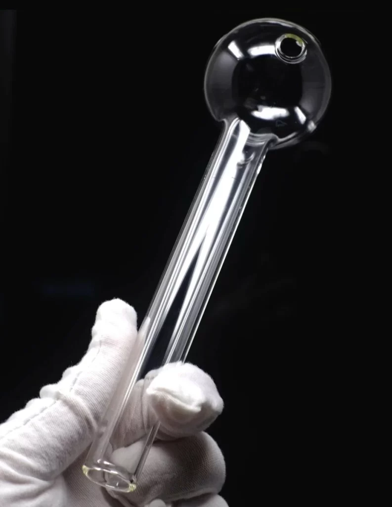 19 cm Jumbo Pyrex Glas Schwerlast Ölbrenner Pfeife 19 cm Jumbo Pyrex Glas Schwerlast Ölbrenner Pfeife