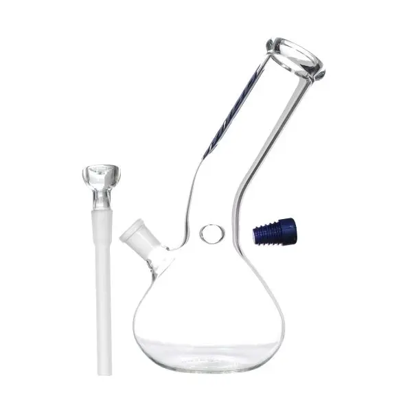 22 cm Heisenberg Lady Killer HNBG Beaker Bong – 3.5 mm Glas, Kickloch 22 cm Heisenberg Lady Killer HNBG Beaker Bong – 3.5 mm Glas, Kickloch