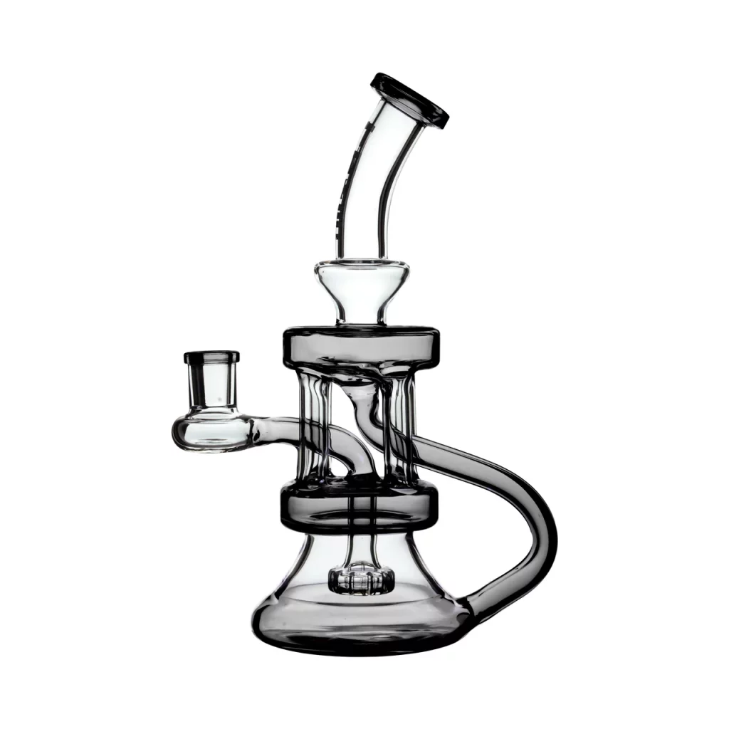 23.5 cm Hoch, Schlankes Design und Innovativer Cyclone-Effekt – Recycler Dab Rig 23.5 cm Hoch, Schlankes Design und Innovativer Cyclone-Effekt – Recycler Dab Rig