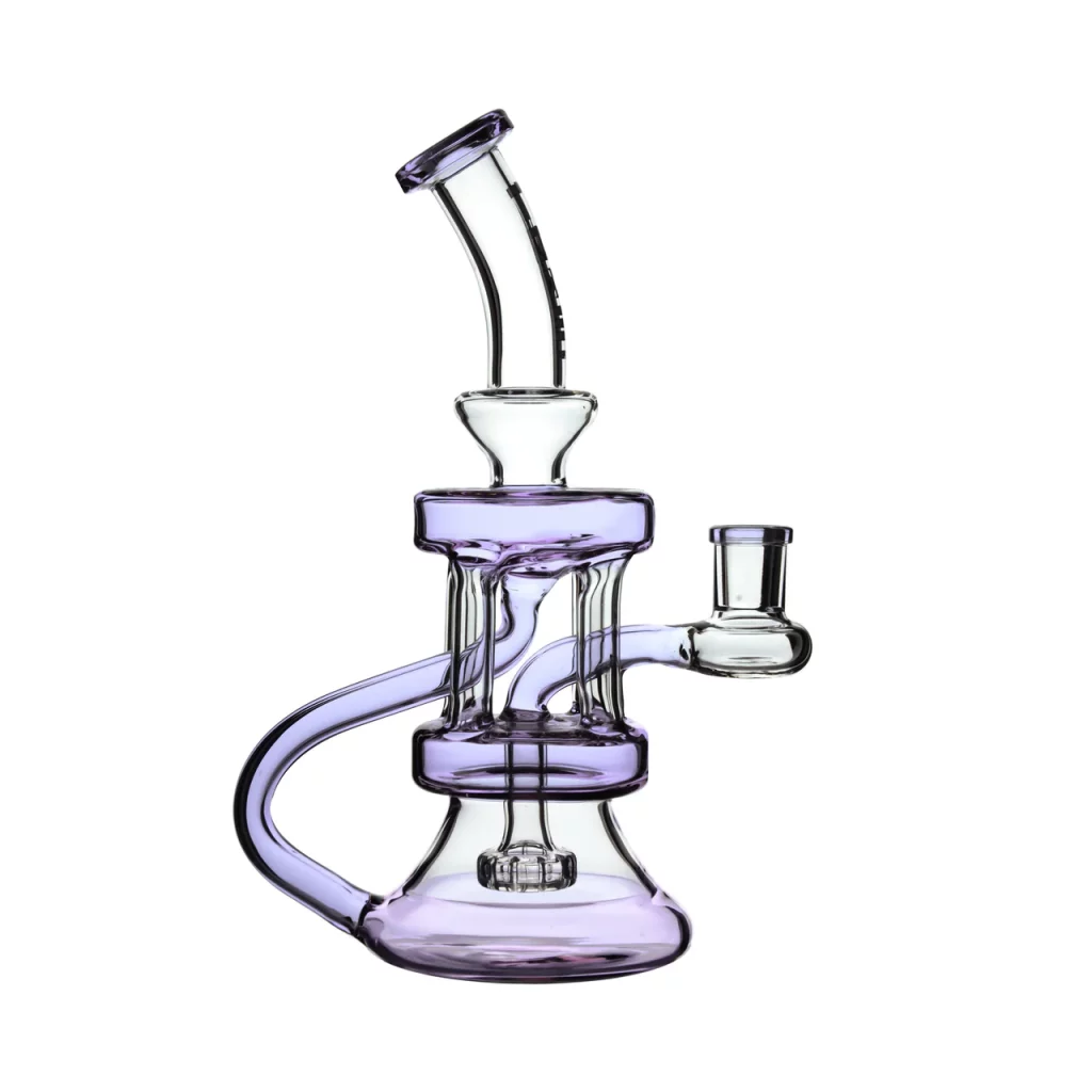 23.5 cm Hoch, Schlankes Design und Innovativer Cyclone-Effekt – Recycler Dab Rig 23.5 cm Hoch, Schlankes Design und Innovativer Cyclone-Effekt – Recycler Dab Rig