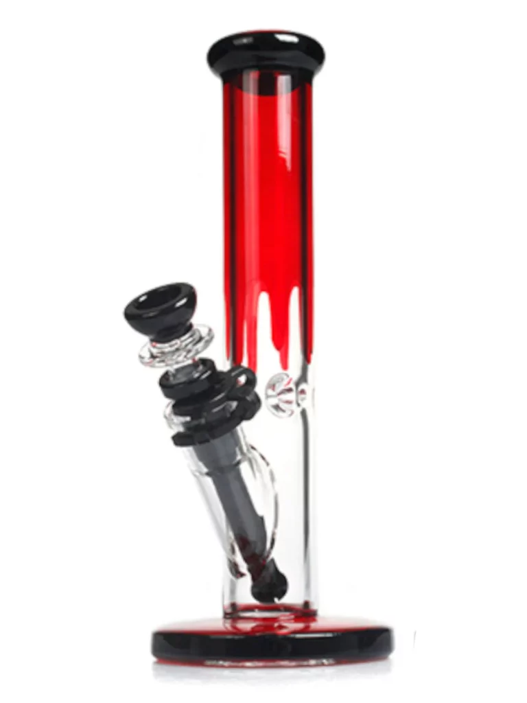 25 cm Drip Straight Tube Bong aus Borosilikatglas mit Ice Catcher und Schlitz-Downstem 25 cm Drip Straight Tube Bong aus Borosilikatglas mit Ice Catcher und Schlitz-Downstem