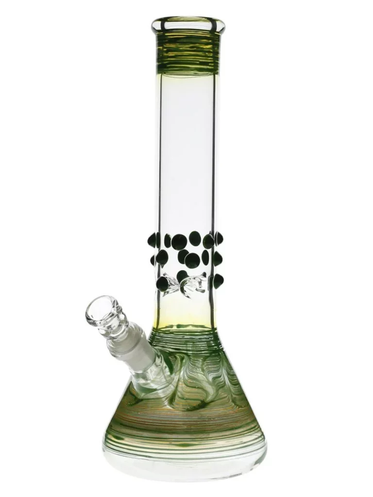 30 cm Beaker Bong mit Marbles – 4mm dickes Glas, Beaker-Design 30 cm Beaker Bong mit Marbles – 4mm dickes Glas, Beaker-Design