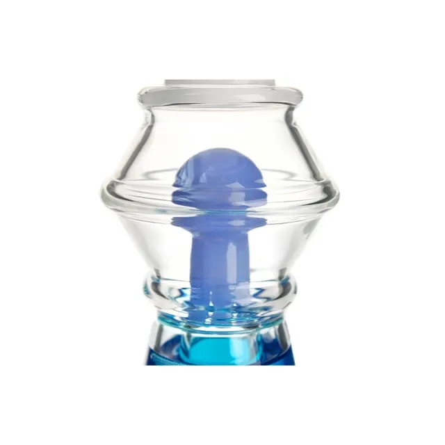 30 cm Dicke Gefrierfähige Glyzerin-Bong mit Farbigen Akzenten 30 cm Dicke Gefrierfähige Glyzerin-Bong mit Farbigen Akzenten