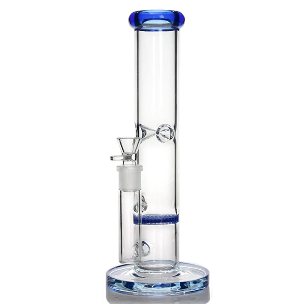 30cm Zylinder Bong – 5mm Borosilikatglas, Honeycomb Perc und Ice Catcher 30cm zylinder bong 5mm borosilikatglas honeycomb perc und ice catcher 1