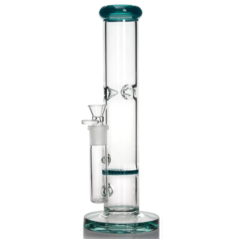 30cm Zylinder Bong – 5mm Borosilikatglas, Honeycomb Perc und Ice Catcher 30cm zylinder bong 5mm borosilikatglas honeycomb perc und ice catcher3