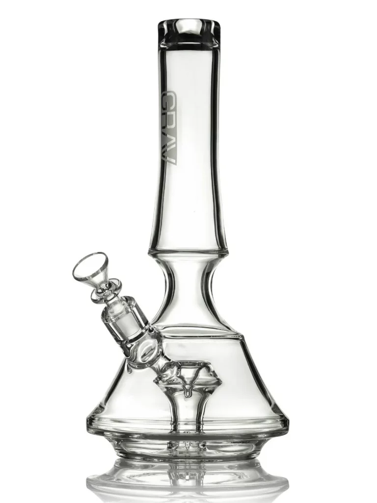 33cm Beaker Bong mit 8-Schneiden Perkolator, 5mm Glas
