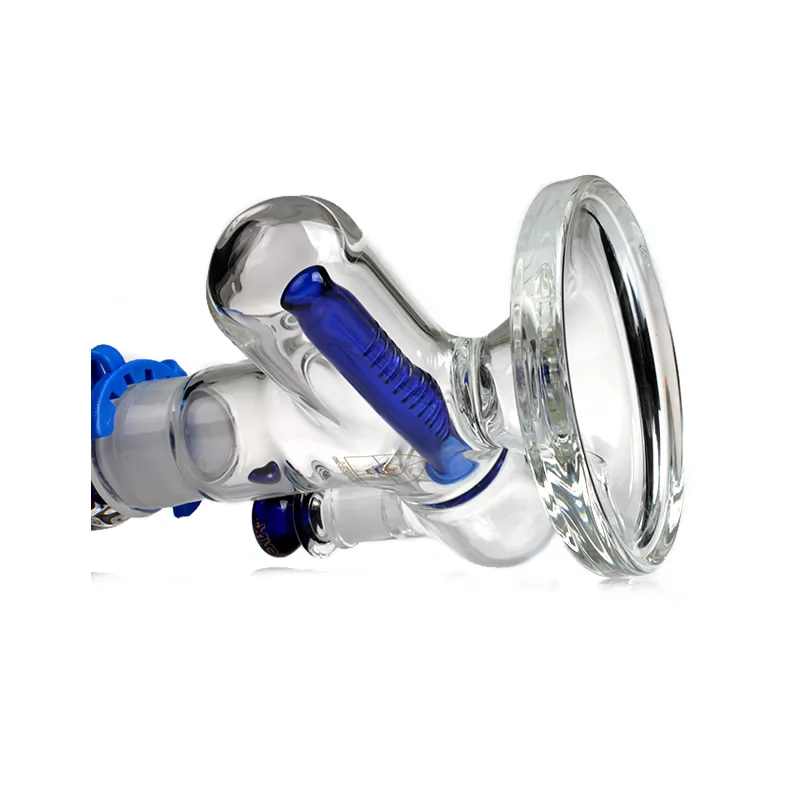 35 cm gefrierfahige glyzerin bong mit inline percolator und 7mm dicke2