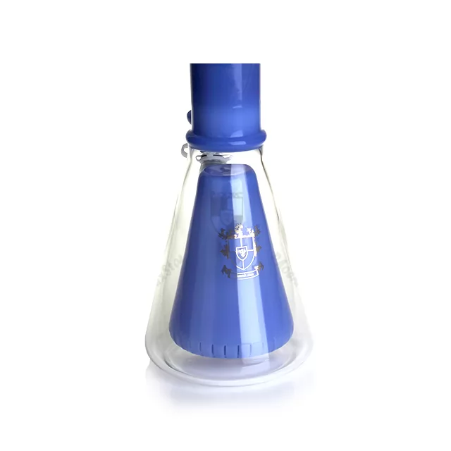 43 cm 5mm Dicke Design mit 4-fach Gefrierfähigen Glyzerin-Coils und Doppelt-Beaker-Bong 43 cm 5mm Dicke Design mit 4-fach Gefrierfähigen Glyzerin-Coils und Doppelt-Beaker-Bong