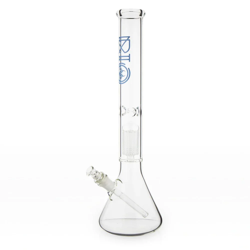 45cm Beaker Bong mit 10-Arm Tree Perc, 5mm Borosilikatglas 45cm Beaker Bong mit 10-Arm Tree Perc, 5mm Borosilikatglas