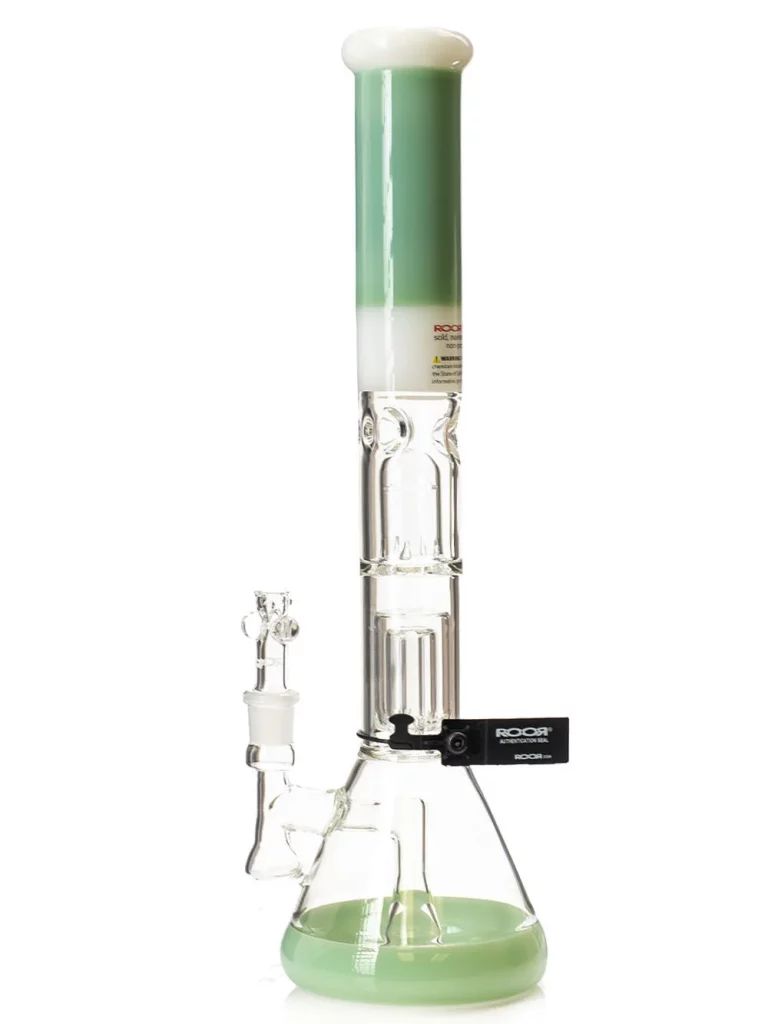 45cm Beaker Bong mit 50x5mm Dickem Glas, Barrel Perc und Splash Guard 45cm Beaker Bong mit 50x5mm Dickem Glas, Barrel Perc und Splash Guard