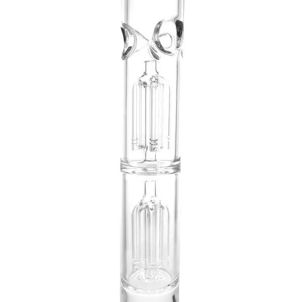 58 cm Beaker Double Perc Glasbong – 5 mm Glasstärke, 29.2 mm Gelenk, Kickloch, 5-Arm Percolator 58 cm Beaker Double Perc Glasbong – 5 mm Glasstärke, 29.2 mm Gelenk, Kickloch, 5-Arm Percolator