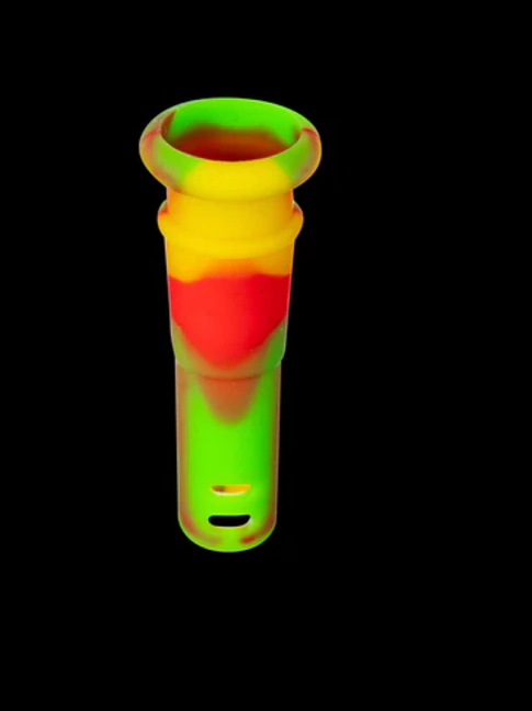 7.6 cm Unzerbrechlicher Silikon-Downstem – 18mm zu 14mm DiffusorChillum