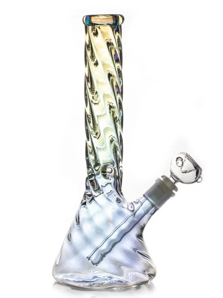 ElectroTwist Beaker Bong 30 cm, 7 mm Dick, Borosilikatglas, Beaker-Form