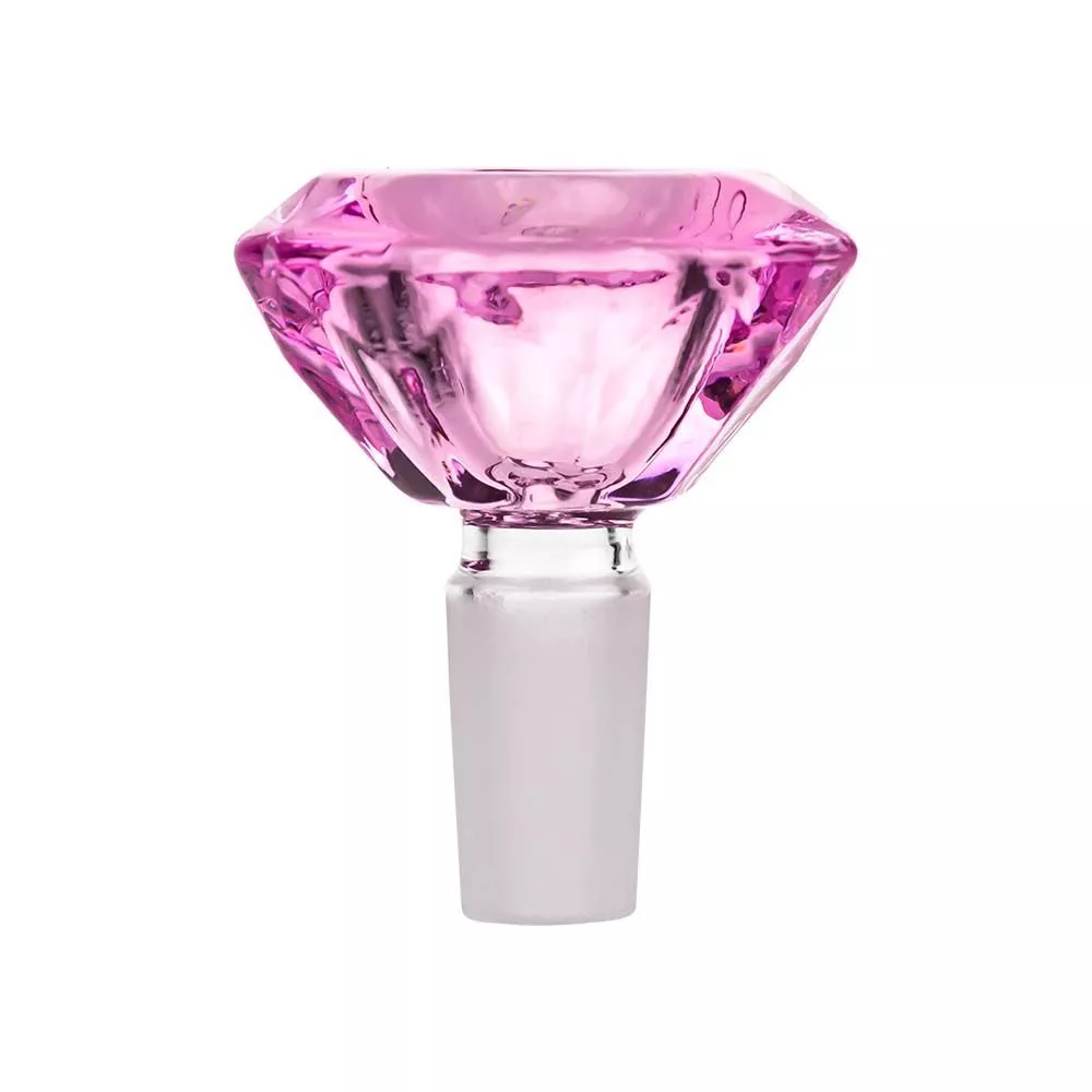 Eleganter Bong Kopf im Diamant-Design – 14,5mm, individuelle Farben erhältlich