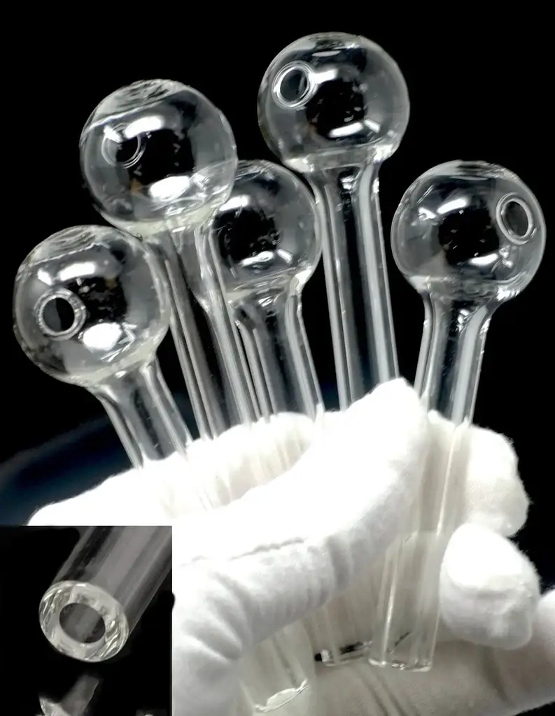 Glass Oil Burner Pipe Thick Quality - Available in Multiple Sizes and Colors Glass Oil Burner Pipe Thick Quality - Available in Multiple Sizes and Colors